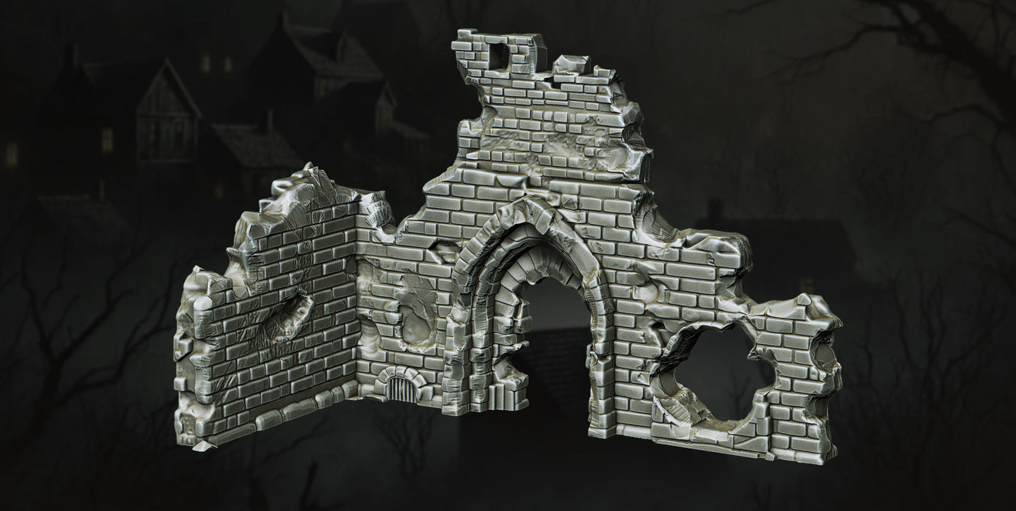 Ruined Corner Door
