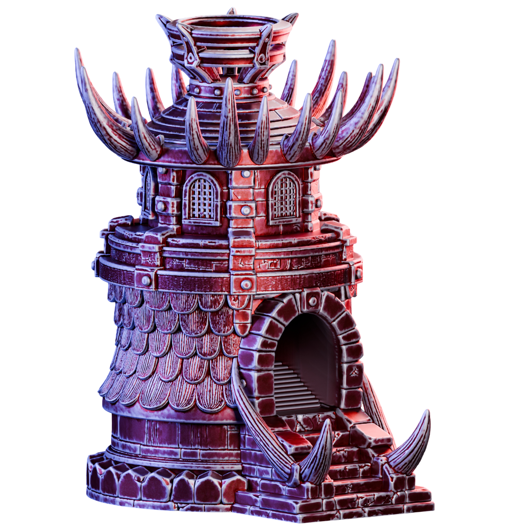 Burning Scales Dice Tower