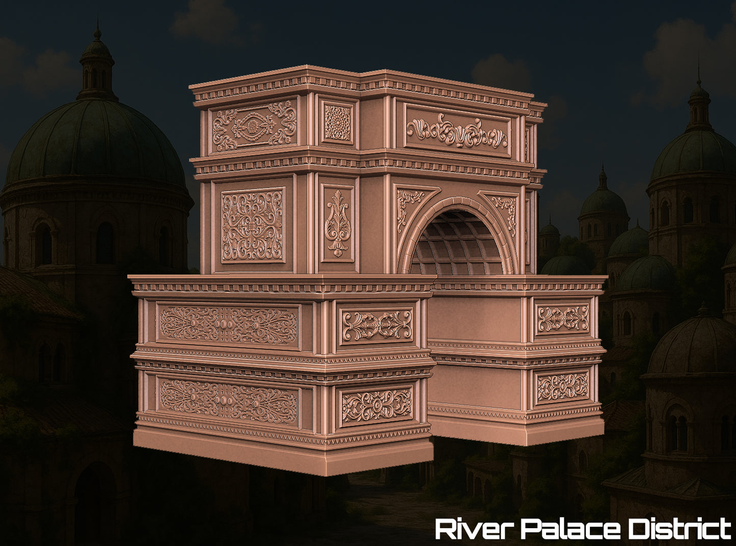Triumphal City Gate