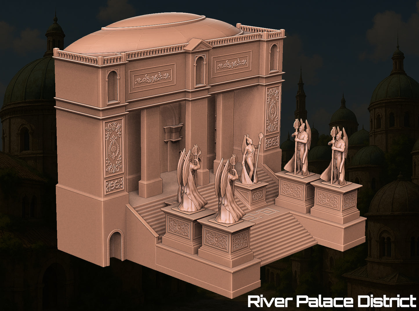 River District Palace Entrance