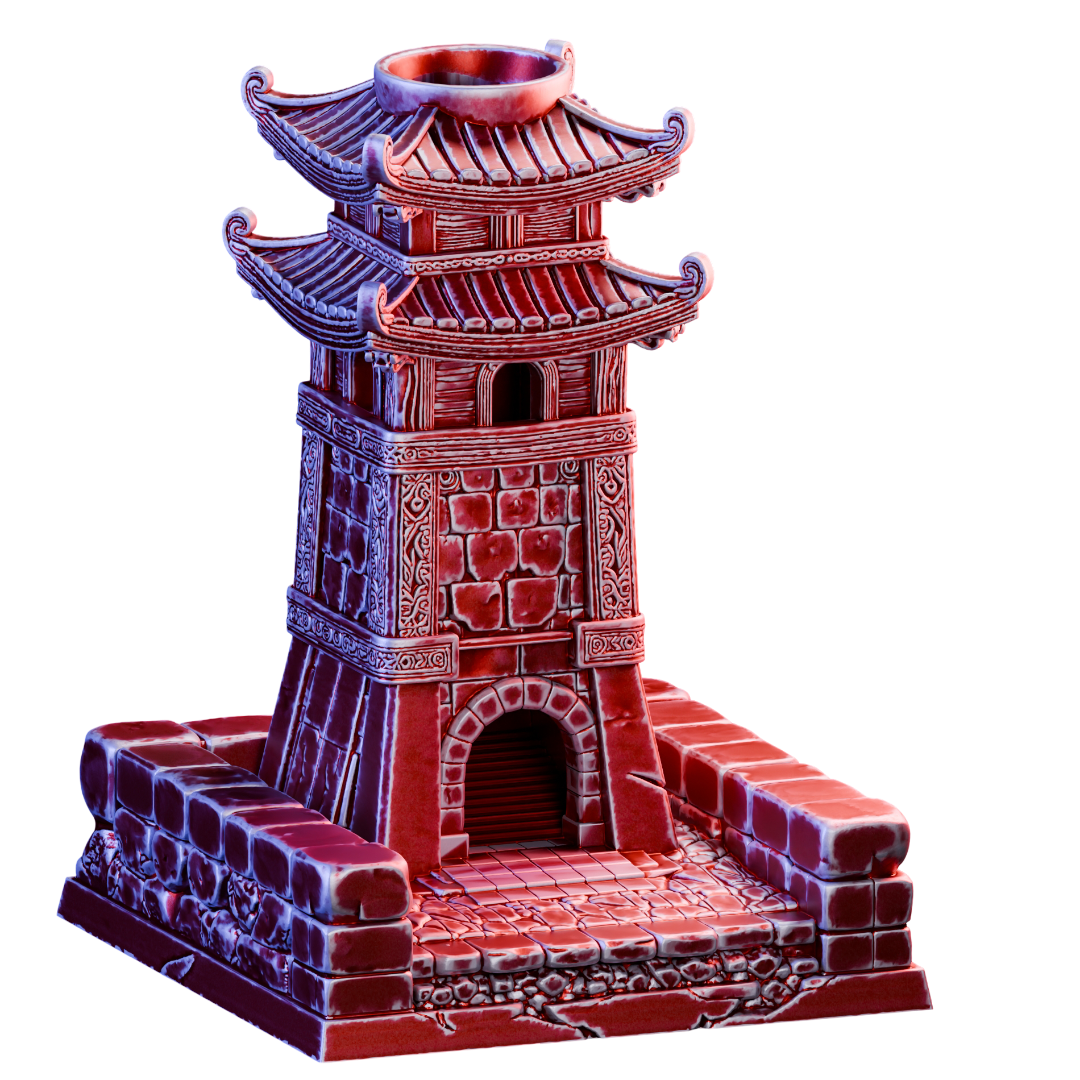 Scarlet Wind Pagoda Dice Tower