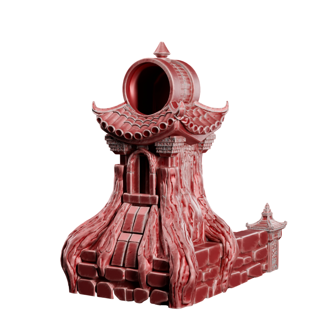 Temple of Hidden Vines Dice Tower