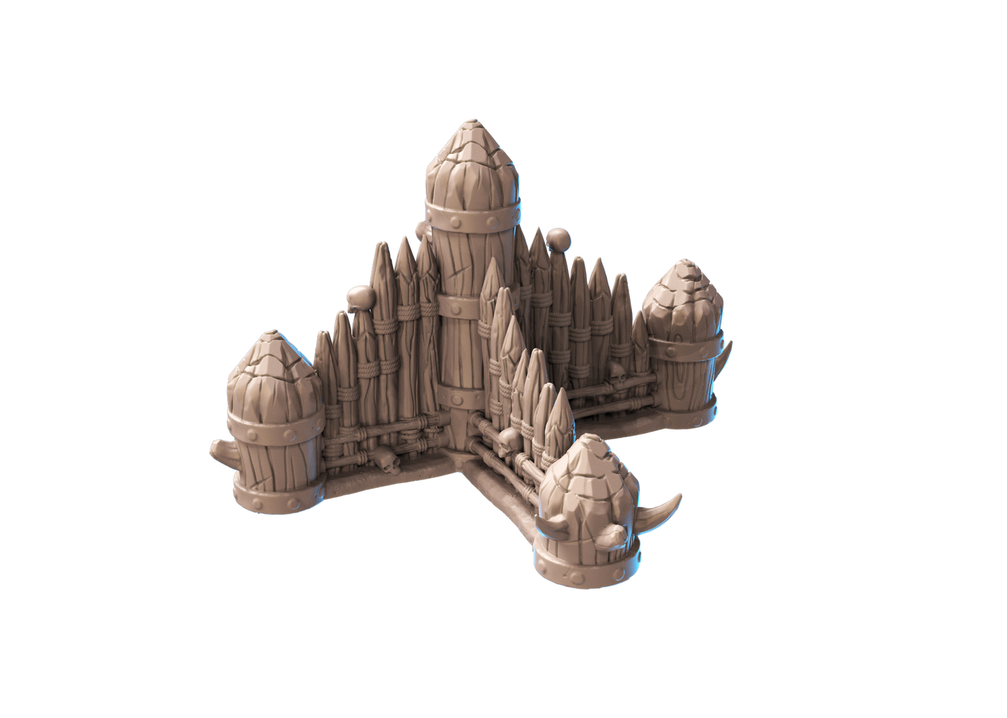 Tribal Orc Ruins - Small T Shape