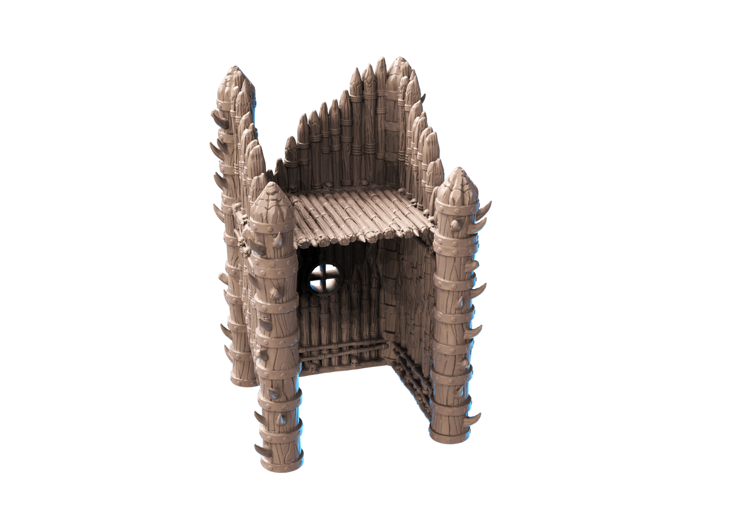 Tribal Orc Ruins U Barricades - Large