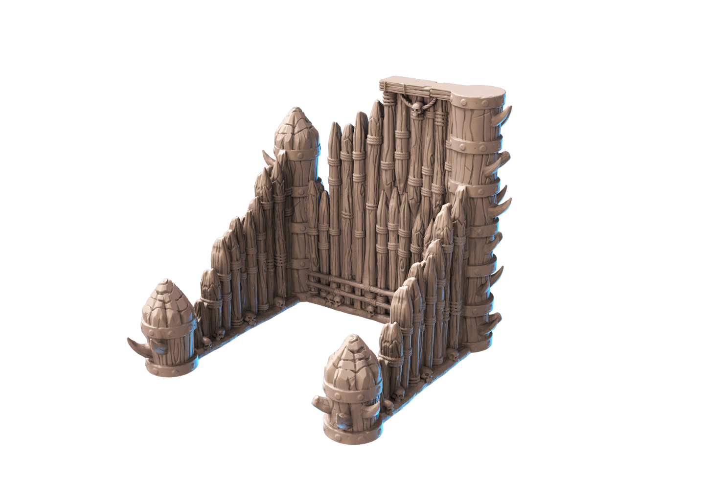 Tribal Orc Ruins - Small U Shape