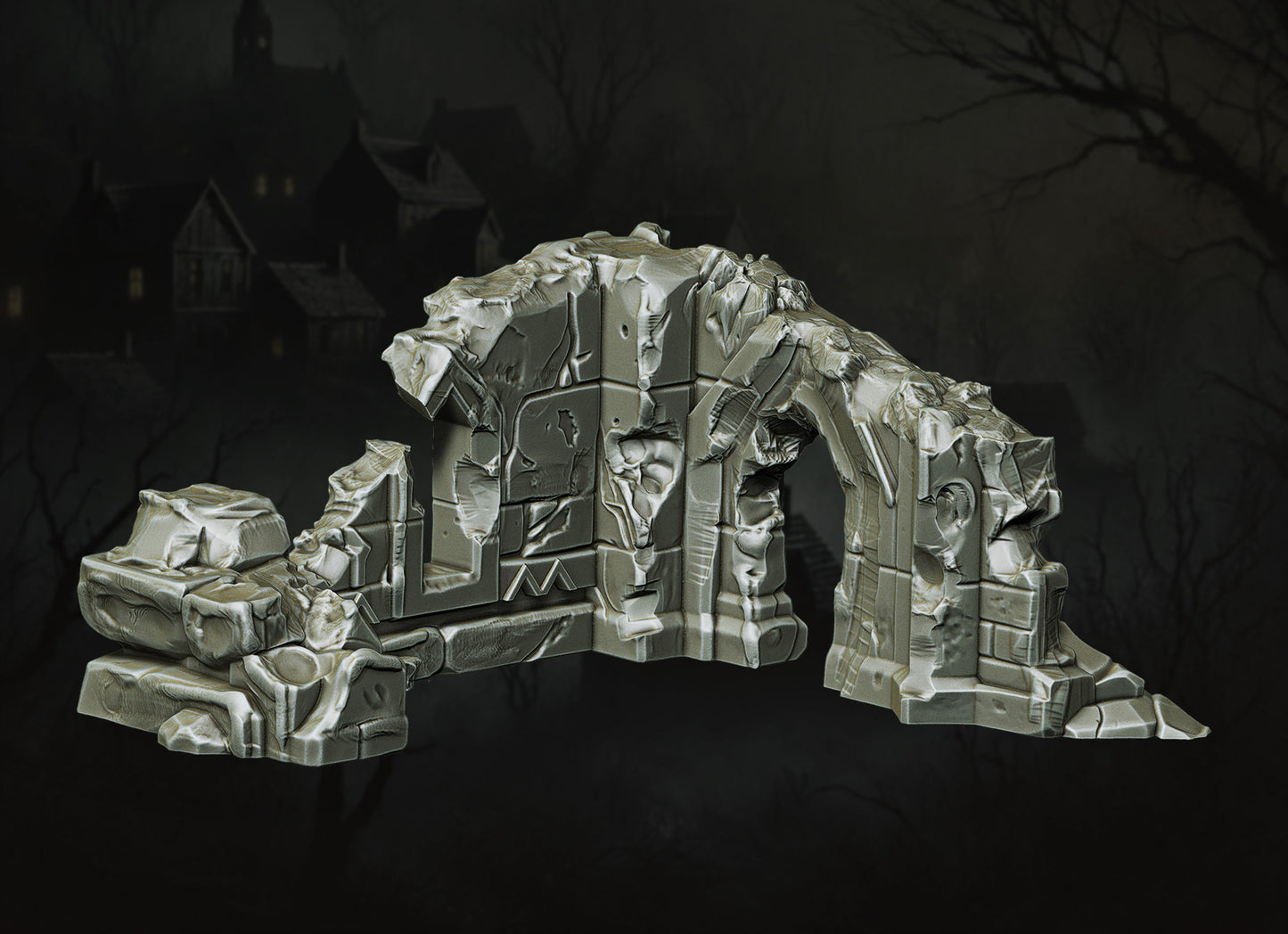 Ruined Corner Wall