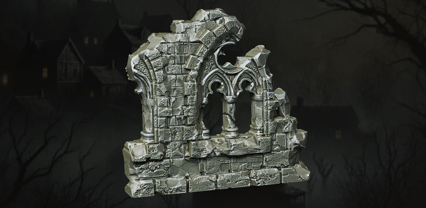 Ruined Wall Section