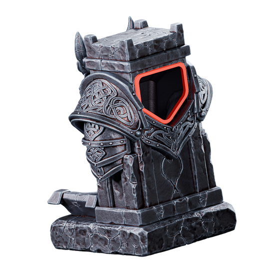 Armored Wolf Dice Tower