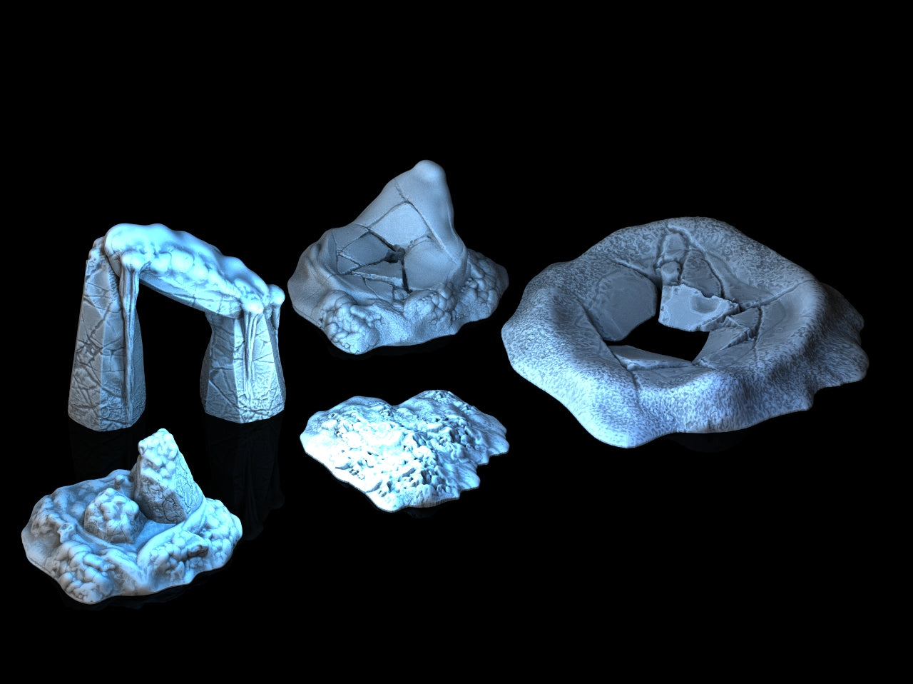 Frozen Scatter Terrain Bundle