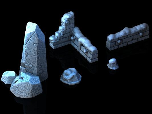 Frozen Scatter Terrain Bundle