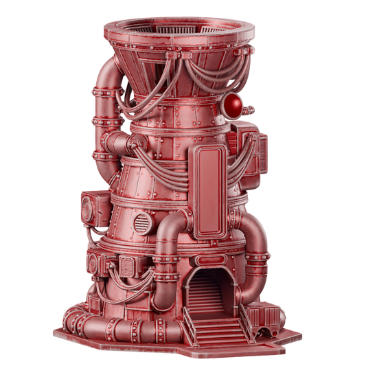 Neon Lotus DIce Tower