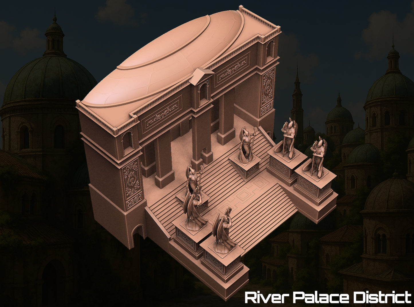 River District Palace Entrance