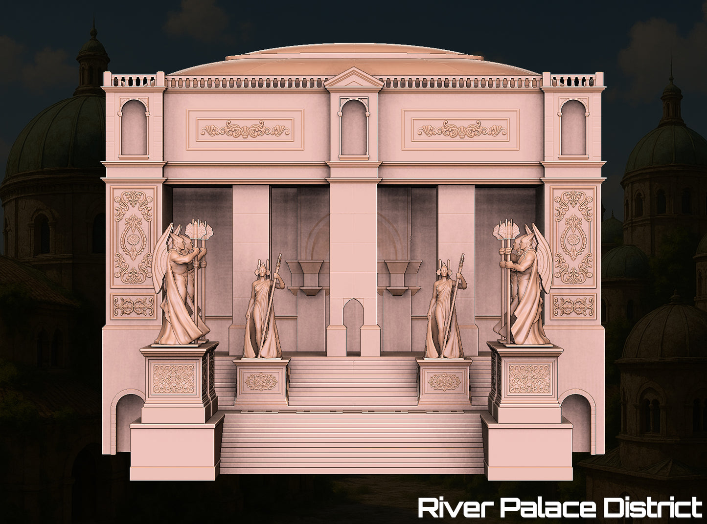 River District Palace Entrance