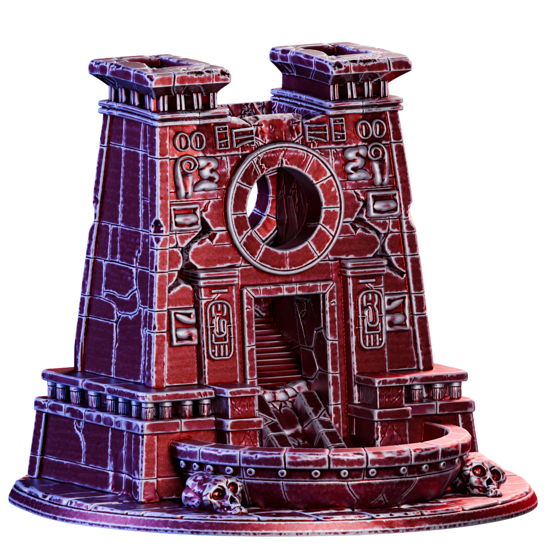 Sandstone Monument Dice Tower