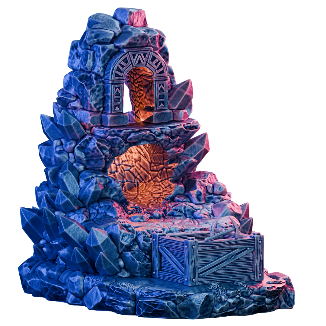 Stoneheart Mine Dice Tower