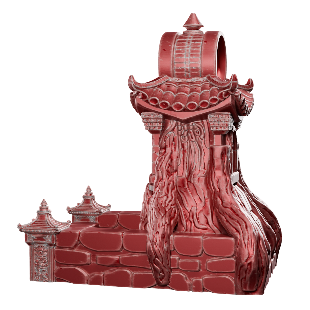 Temple of Hidden Vines Dice Tower