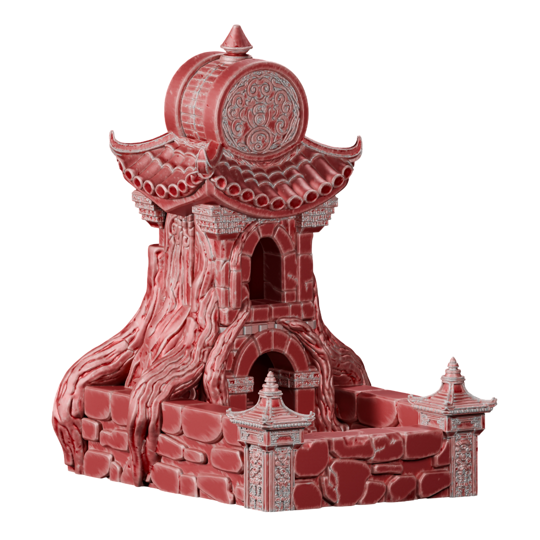 Temple of Hidden Vines Dice Tower
