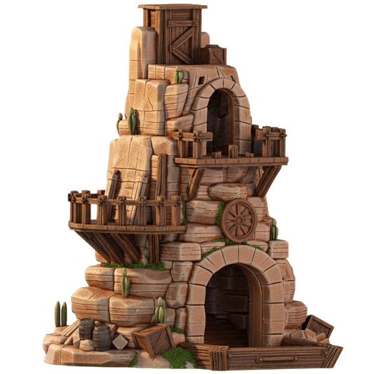 Dwarven Mines Dice Tower