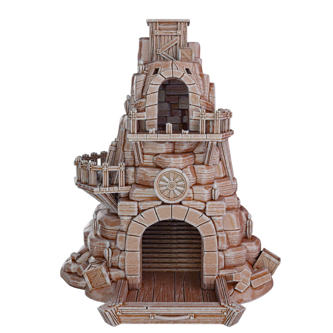 Dwarven Mines Dice Tower