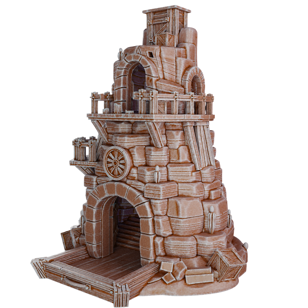 Dwarven Mines Dice Tower