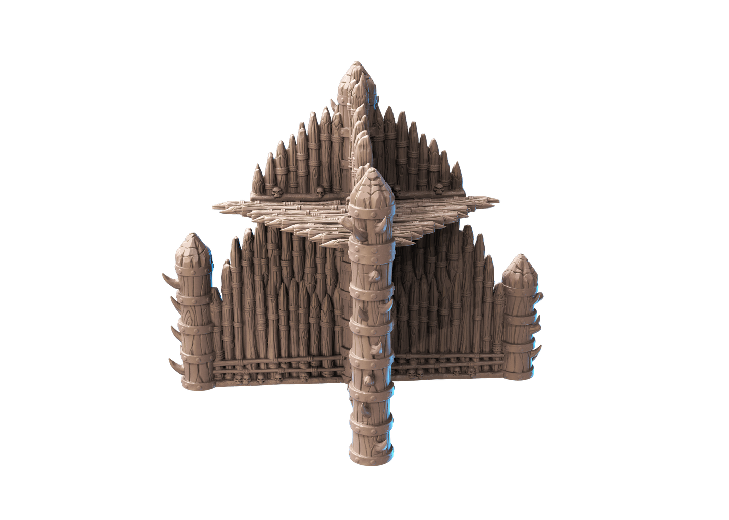 Tribal Orc Ruins - Large T Shape