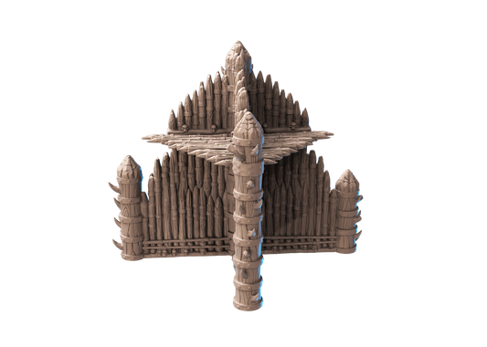 Tribal Orc Ruins - Large T Shape