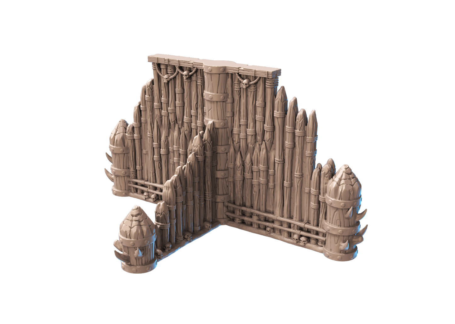Tribal Orc Ruins - Medium T Shape