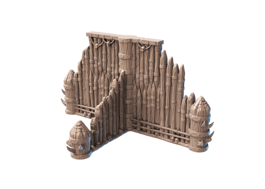 Tribal Orc Ruins - Medium T Shape