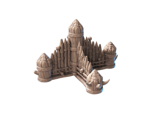 Tribal Orc Ruins - Small T Shape