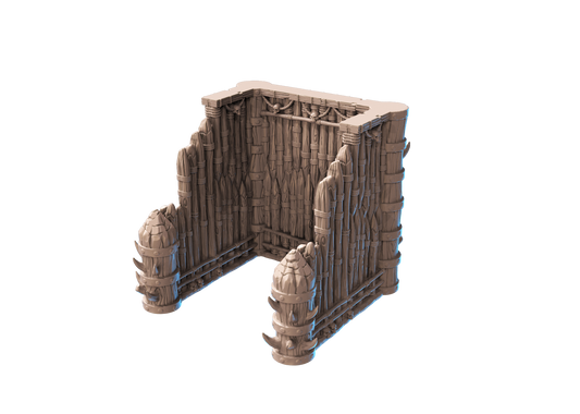 Tribal Orc Ruins - Medium U Shape