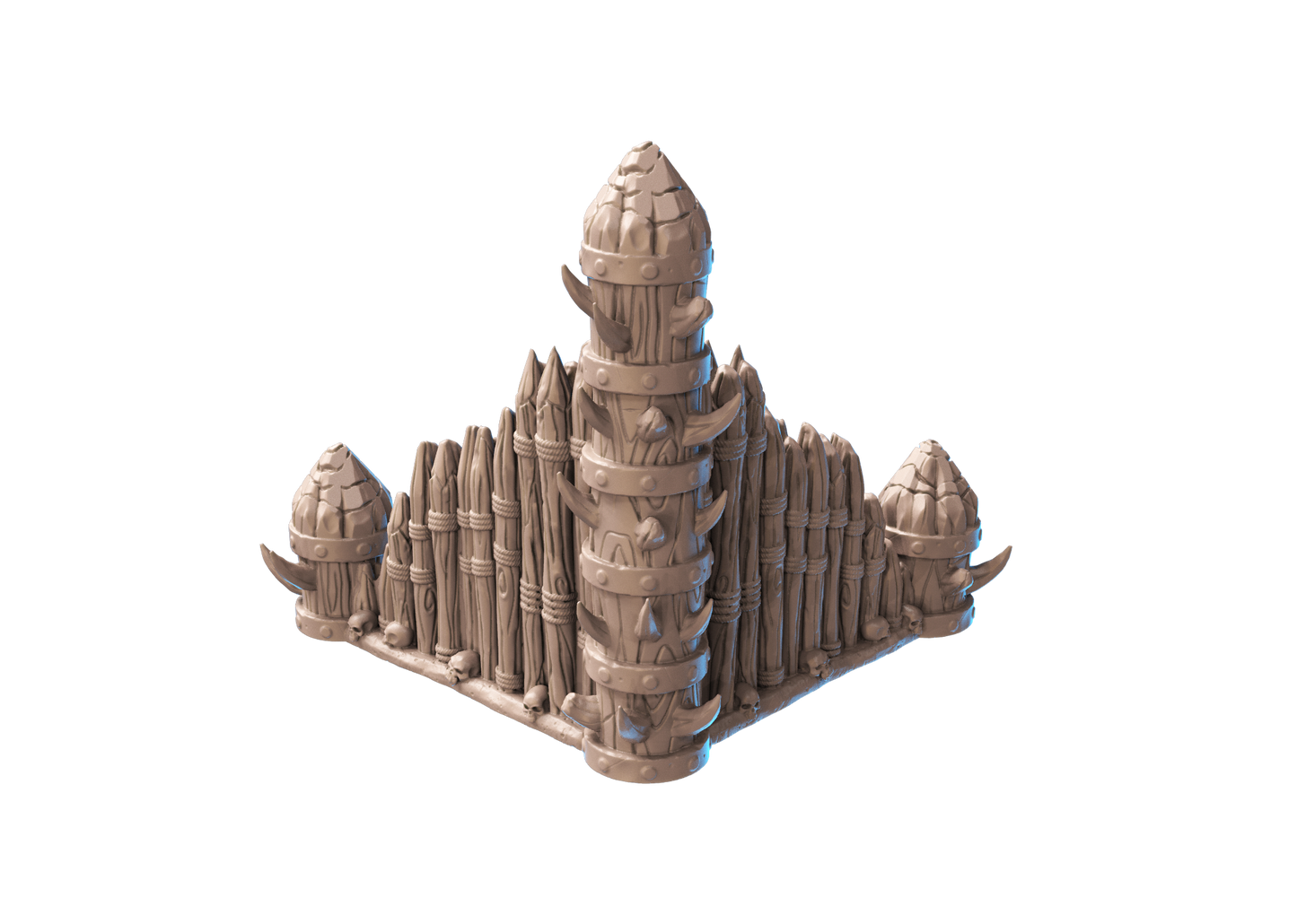 Tribal Orc Ruins - Small Barricades