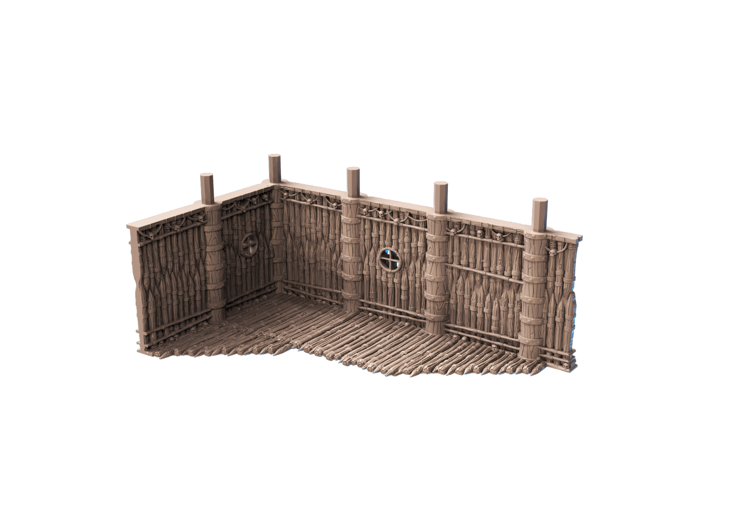 Tribal Orc Ruins 3 Story - Extra Large