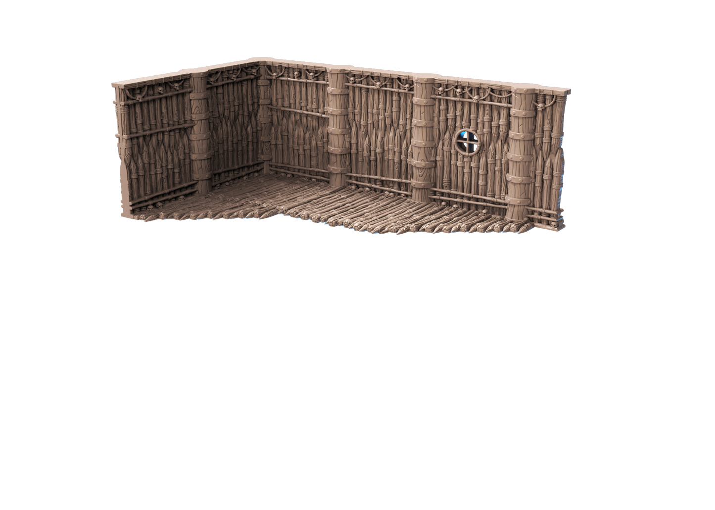 Tribal Orc Ruins 3 Story - Extra Large