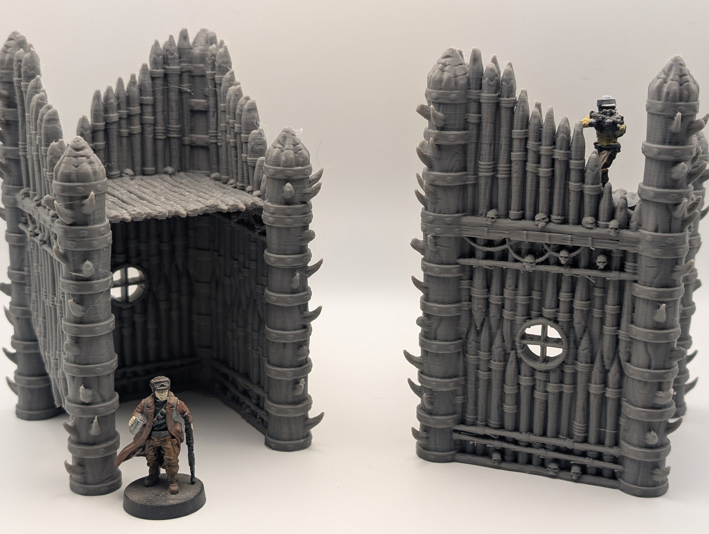 Tribal Orc Ruins U Barricades - Large