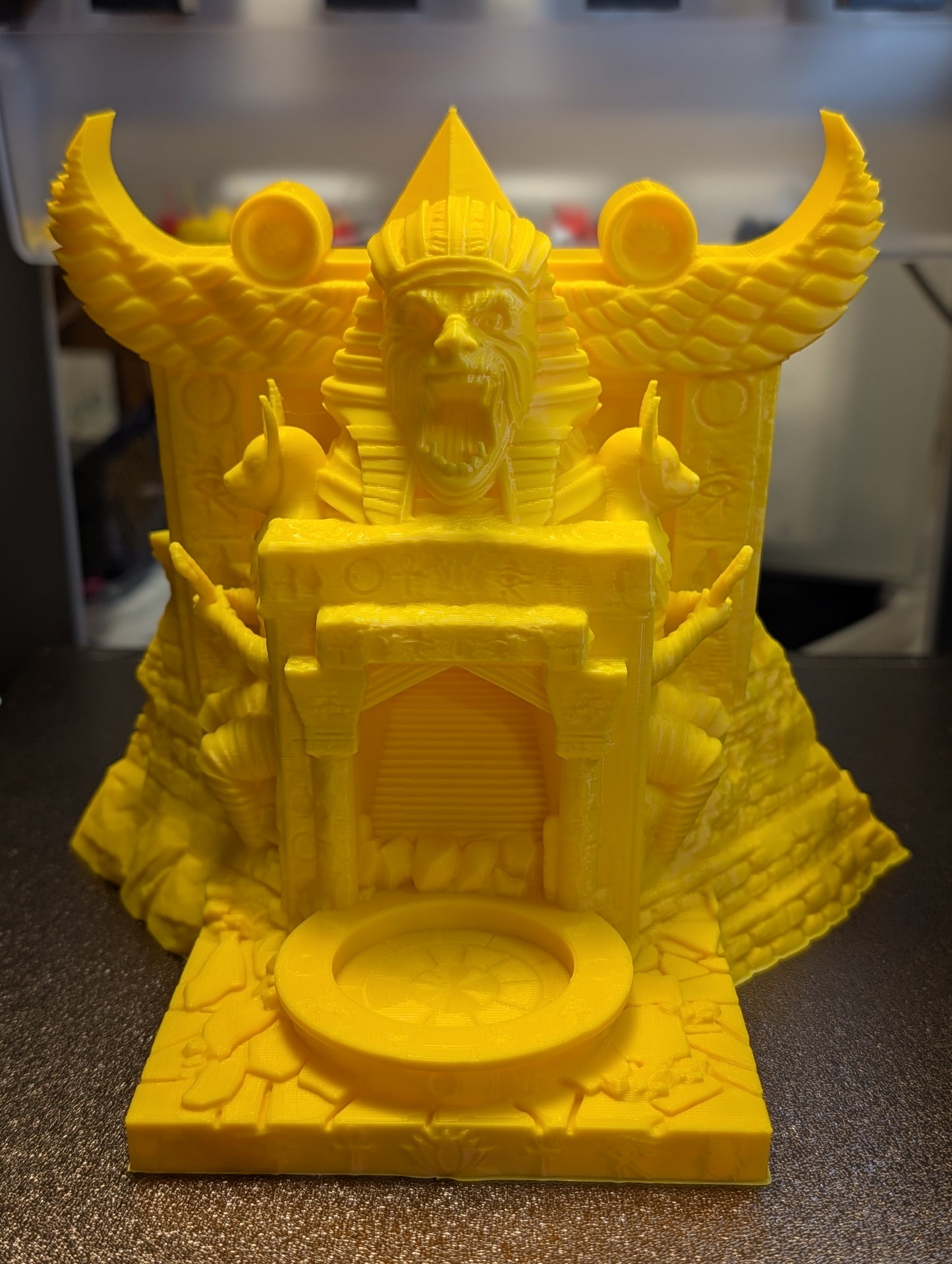 Fantasy Mummy Pyramid Dice Tower