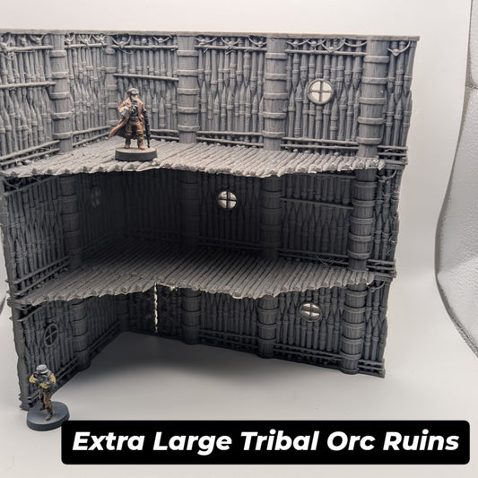 Tribal Orc Ruins 3 Story - Extra Large